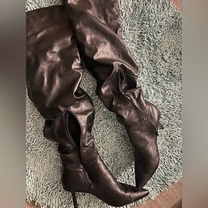 Thigh High Black Boots